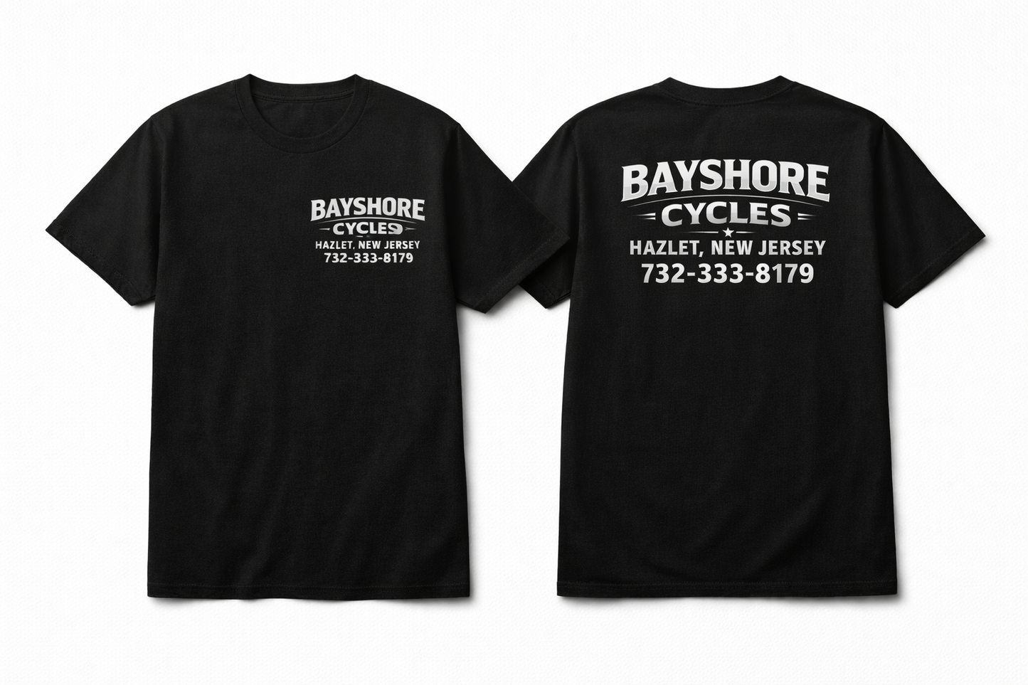 BAYSHORE CYCLES SHOP TEE