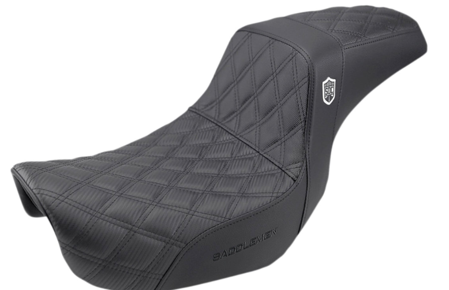 SADDLEMEN
SC80604DBPro Series SDC Performance Grip Seat
Pro Series SDC Performance Seat - w/o Backrest - Lattice Stitch/Lumbar Gripper - FLD/FXD '06-'17