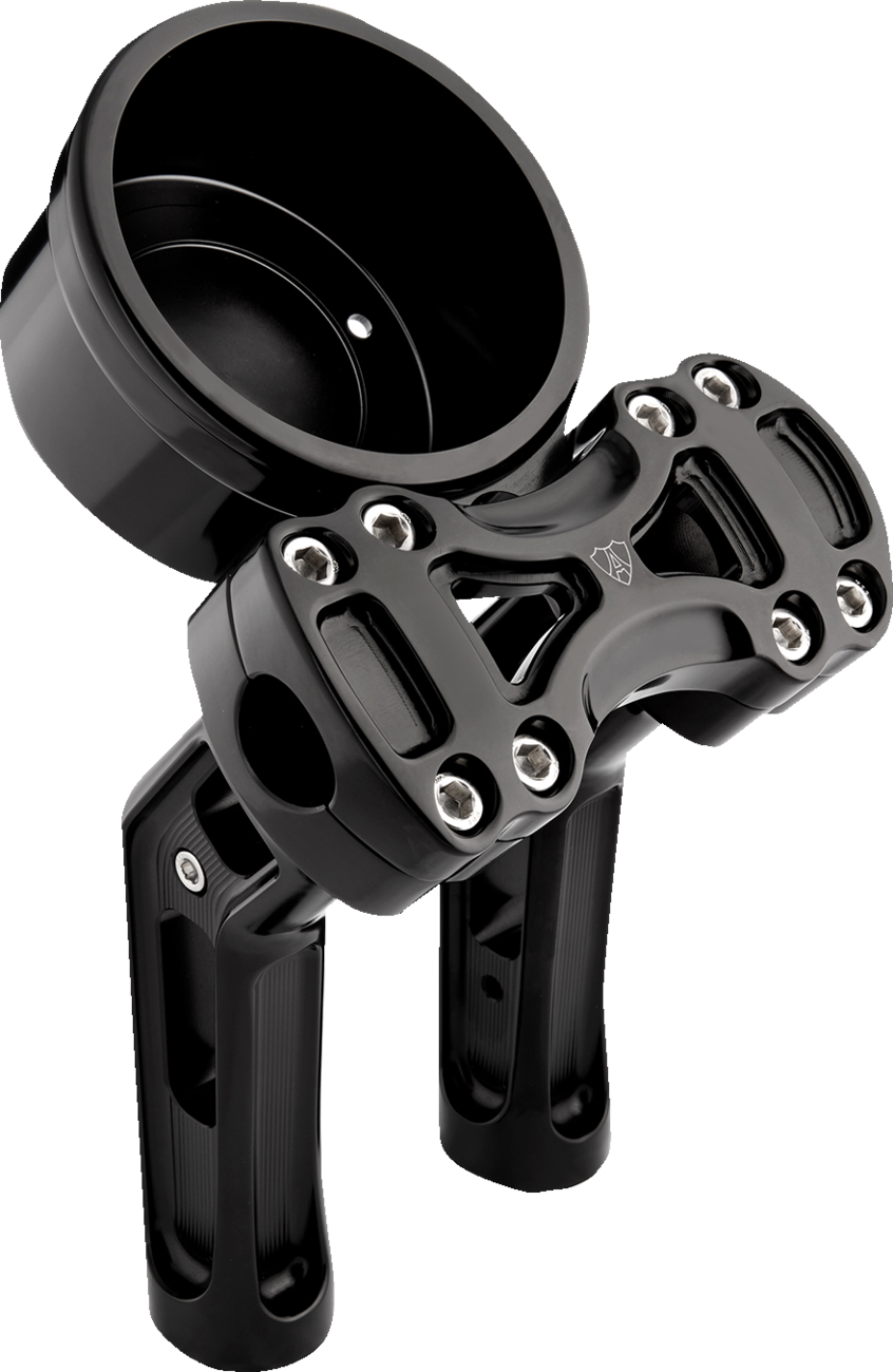 Wayback Risers - Method - 7" - 4" Round Gauge - Black