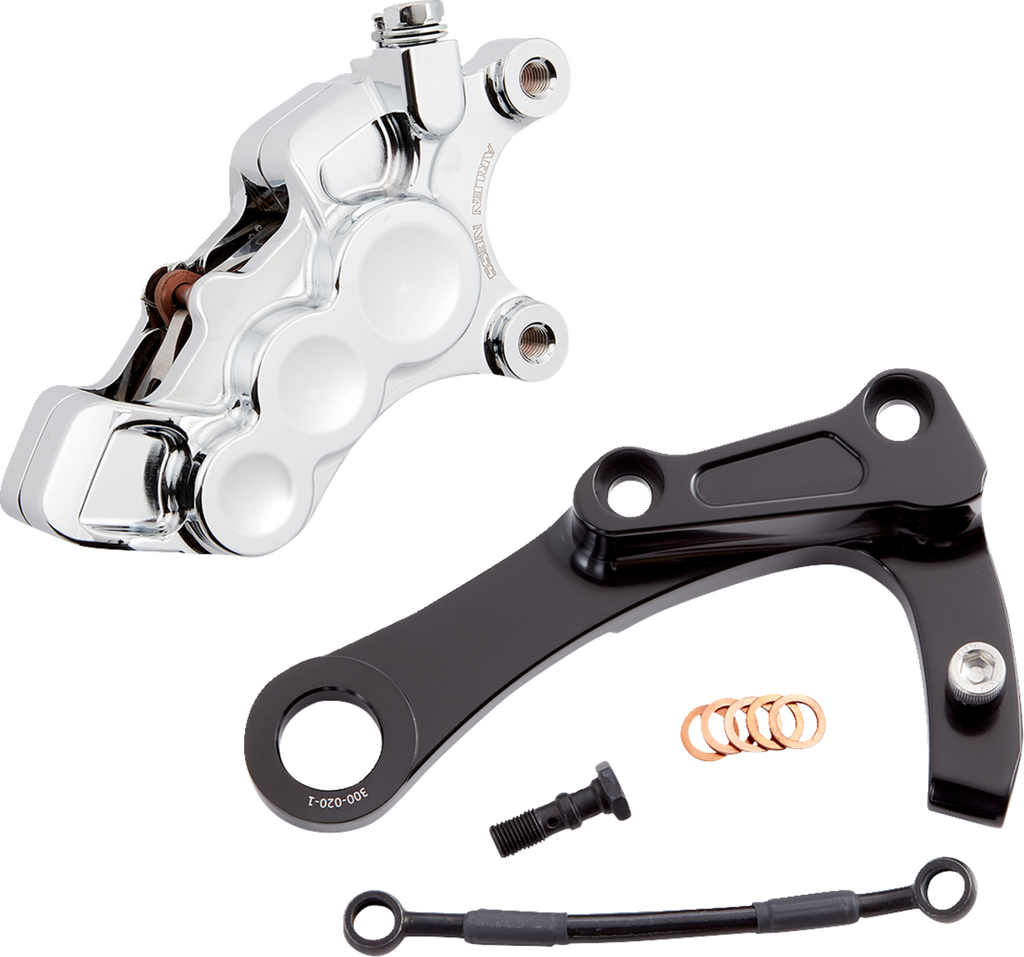 6-Piston Caliper - Rear - Chrome