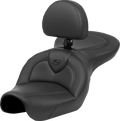 Roadsofa™ Seat - Black Stitch - with Backrest - FXD '04-'05
