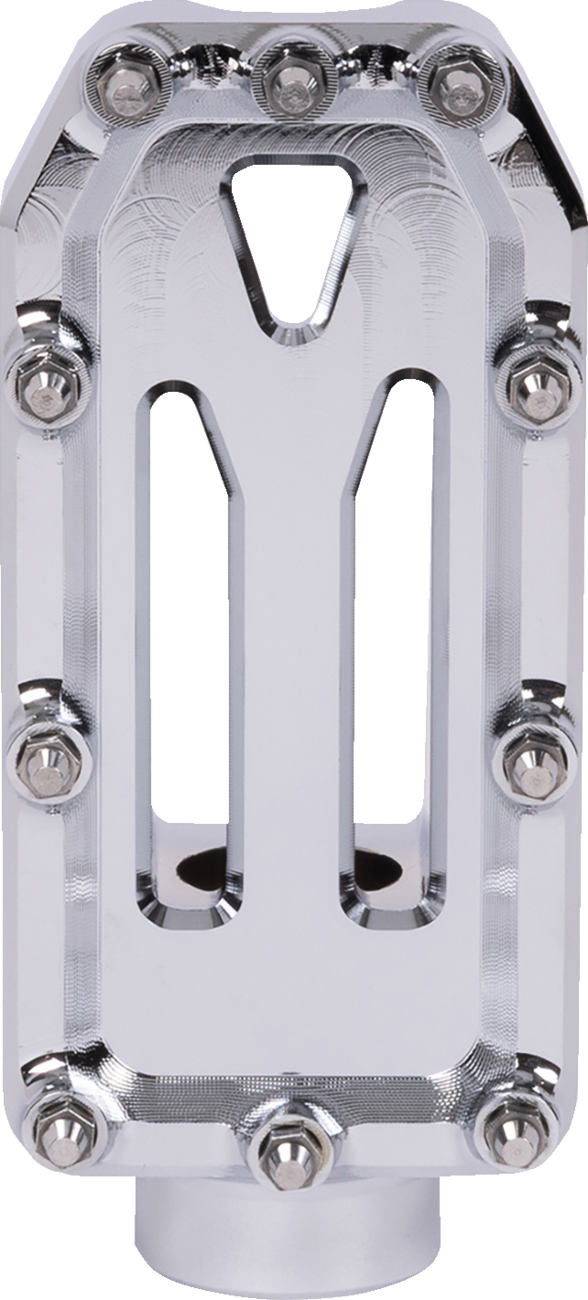 Aggressor Brake Pedal - Chrome - Touring