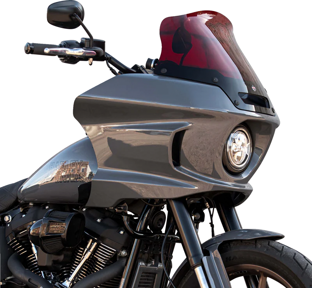 Kolor Flare® Windshield - 8" - Red - '22-'26 FXLRST