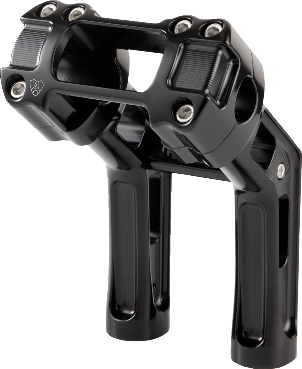 Wayback Risers - 7" - Softail - Black