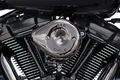 Stealth Mini Teardrop Air Cleaner - M8 - Lava Chrome