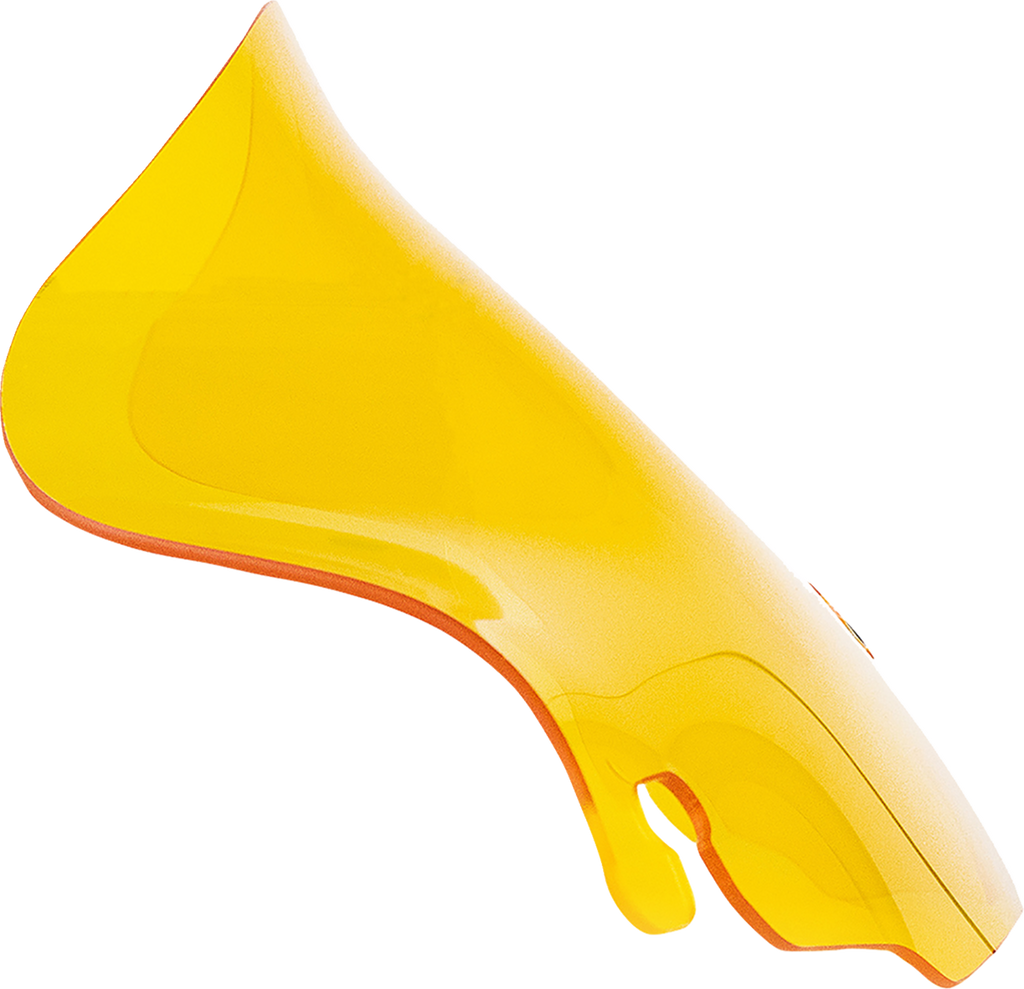 Kolor Flare® Windshield - 6-1/2" - Yellow - '96-'13 FLHT/FLHX