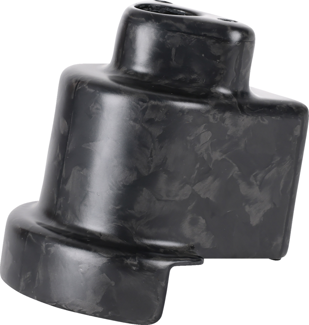 Cover Steering Lock - Matte Forged Carbon Fiber