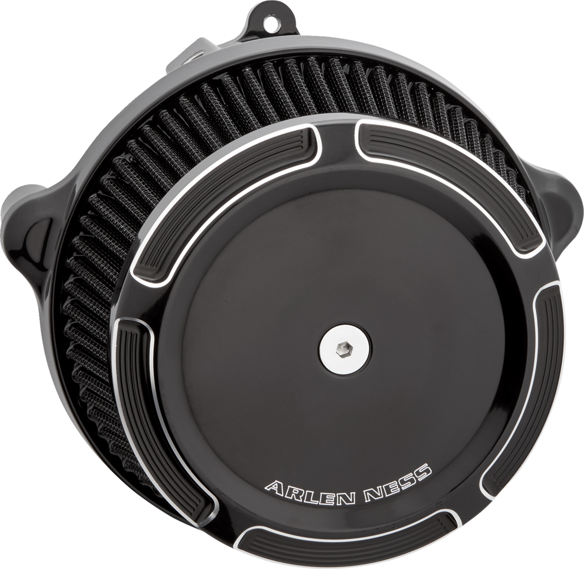 Big Sucker™ Stage 1 Air Cleaner Kit with Cover - Beveled - Black