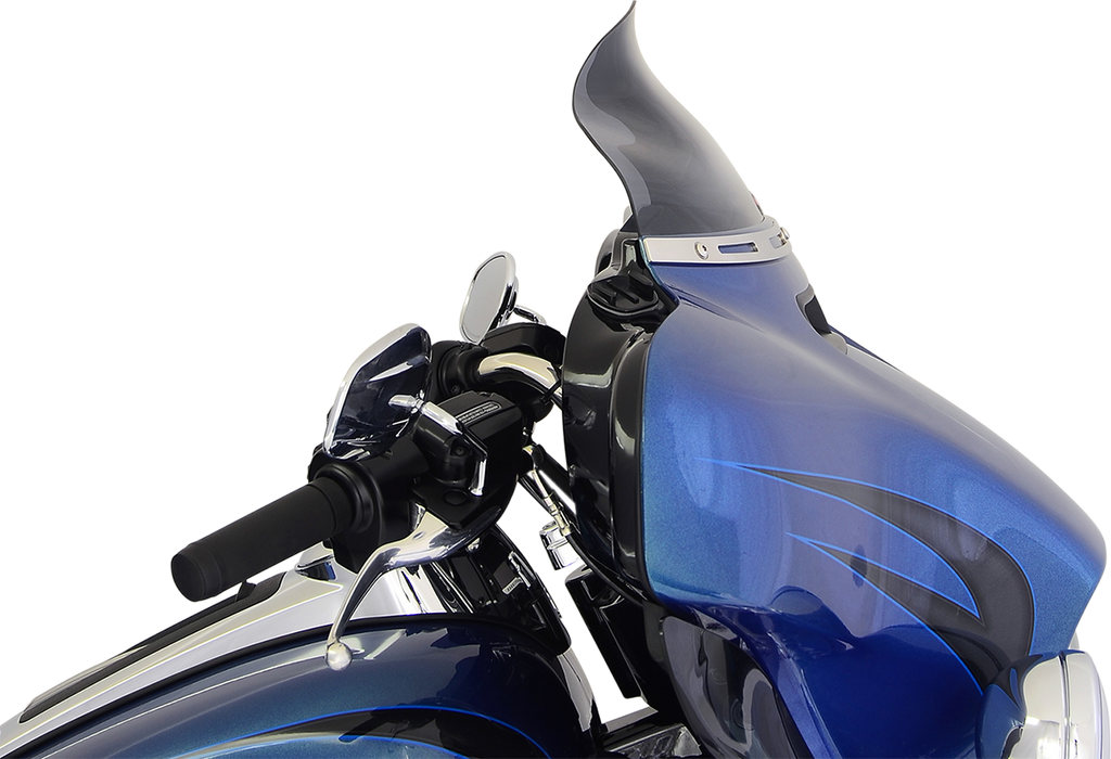Flare® Windshield - 6-1/2" - Dark Smoke - '14-'25 FLH