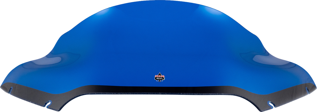 Kolor Flare® Windshield - 9" - Blue - '15-'25 FLTR