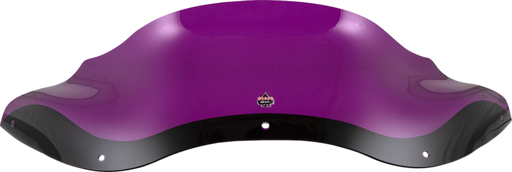 Kolor Flare® Windshield - 8" - Purple - '98-'13 FLTR