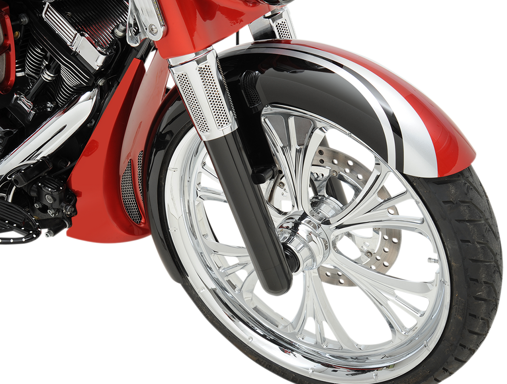 Fork Legs - Black Anodized - Hot Legs - Custom Single Disc - Smooth