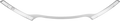 Flare® Windshield Trim - Logo - Chrome - '15-'25 FLTR