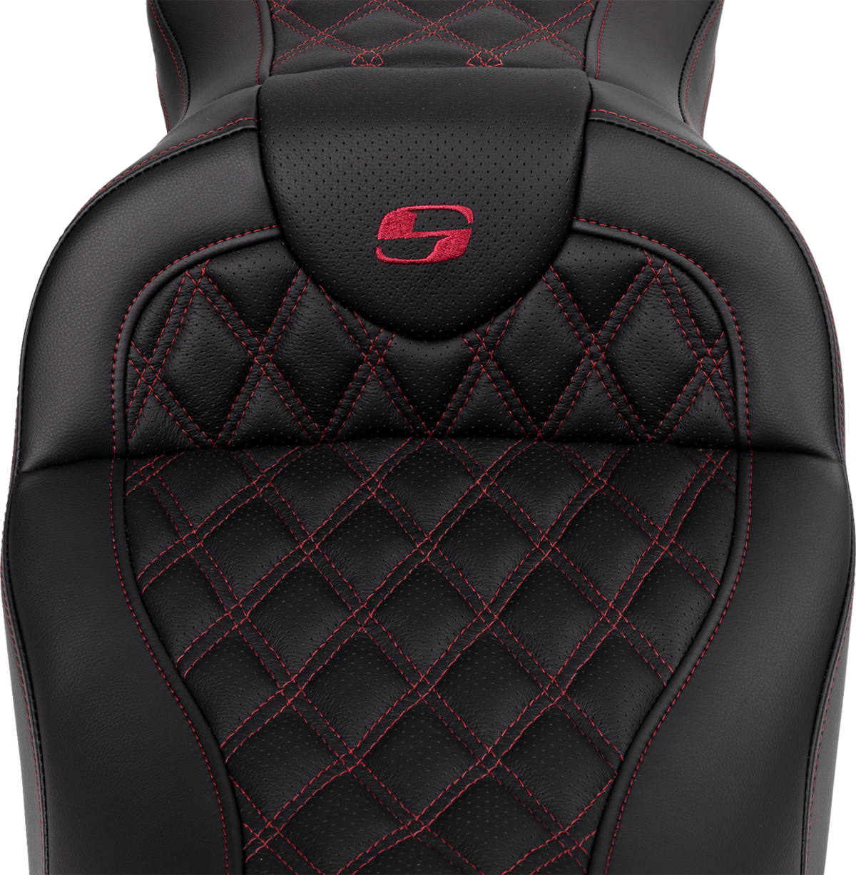 Roadsofa™ Seat - with Backrest - Wine Berry Stitch - FL '08-'23