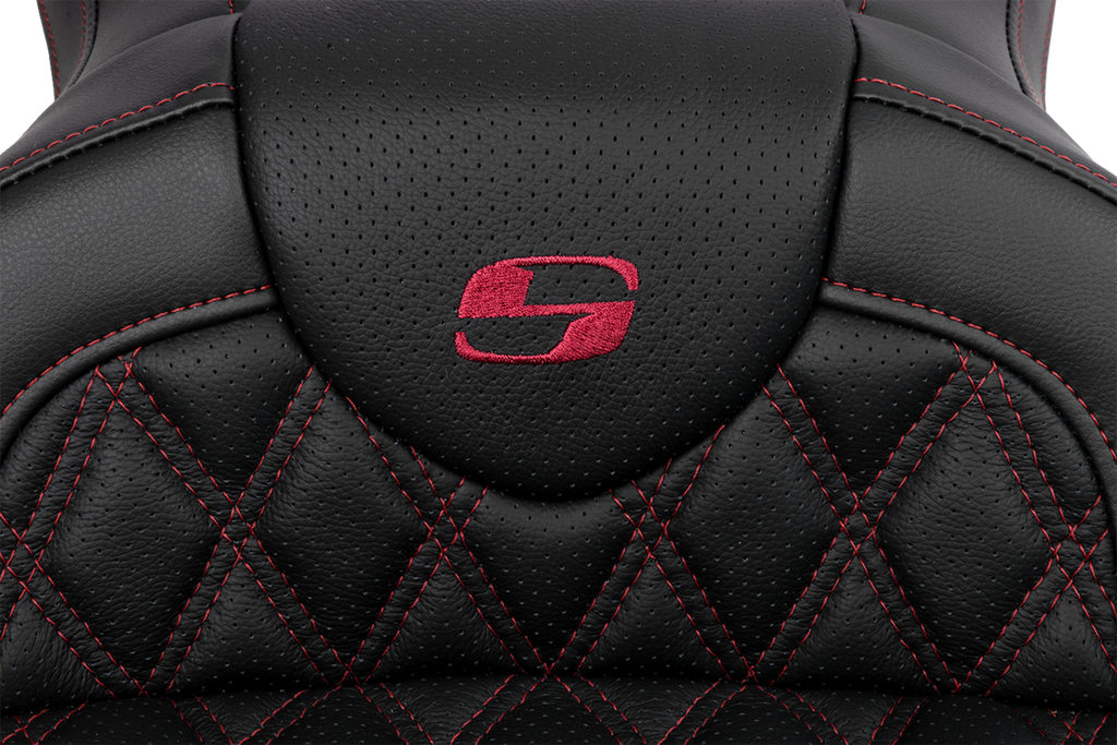 Roadsofa™ Seat - with Backrest - Wine Berry Stitch - FL '08-'23