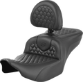 Roadsofa™ Seat - with Backrest - Honeycomb - FLTR/FLHX '23-'24