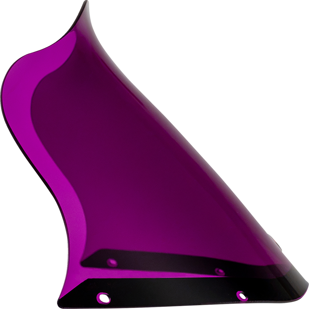 Kolor Flare® Windshield - 12-1/2" - Purple - Saddlemen S-RT Fairing