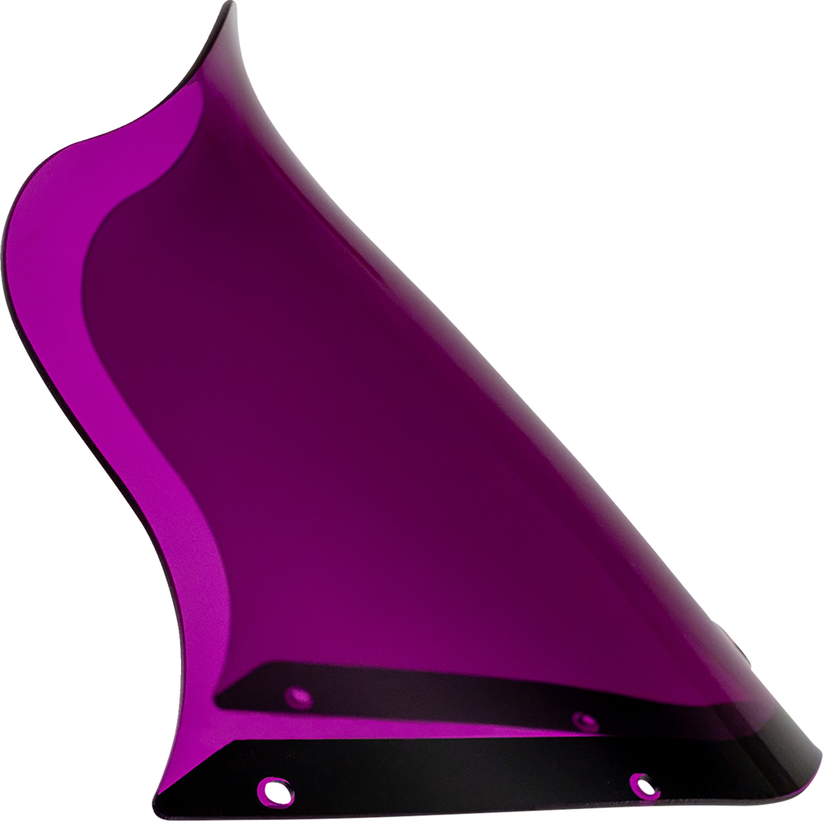 Kolor Flare® Windshield - 12-1/2" - Purple - Saddlemen S-RT Fairing