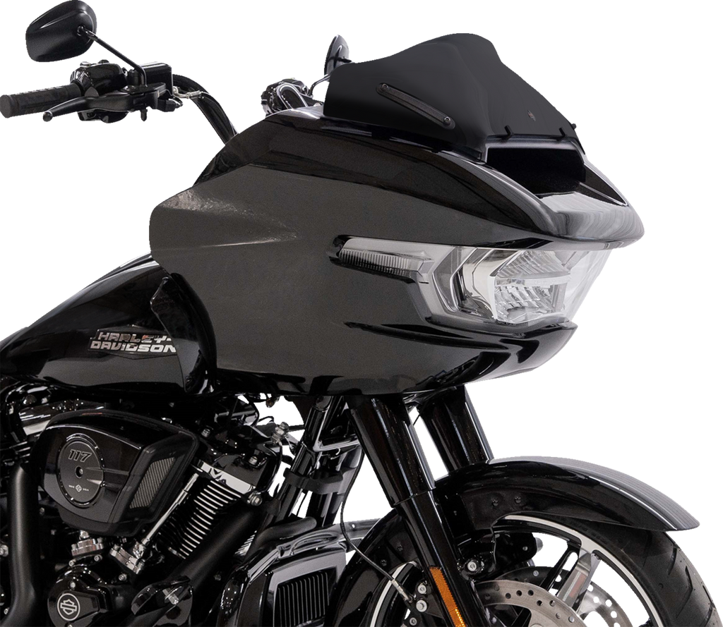 Sport Flare® Windshield - 8" - Black - '23-'26 FLTRX/FLTRT