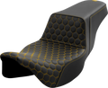 Step-Up Seat - Honeycomb - Extended Reach - Gold Stitching - FL '08-'23