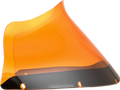 Kolor Flare® Windshield - 9" - Orange - FXRP