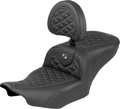 Roadsofa™ Seat - with Backrest - Gray Stitch - FLH/FLT '23-'25