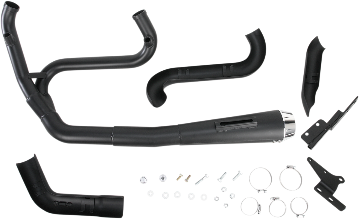 Road Rage 2:1 Exhaust - Black - FXD