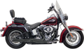 Mega Power Exhaust - Black - Short - FXS/FLS