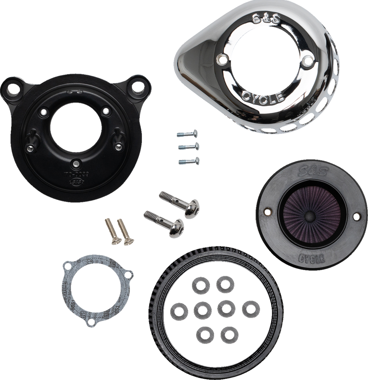 Air Stinger Stealth Air Cleaner Kit - Chrome