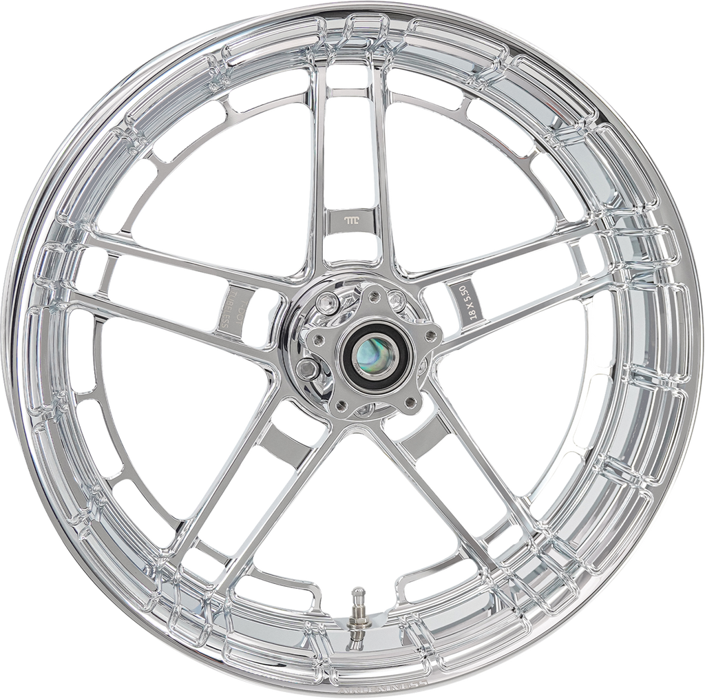 Rim - Flatline - Rear - Chrome - 18x5.5