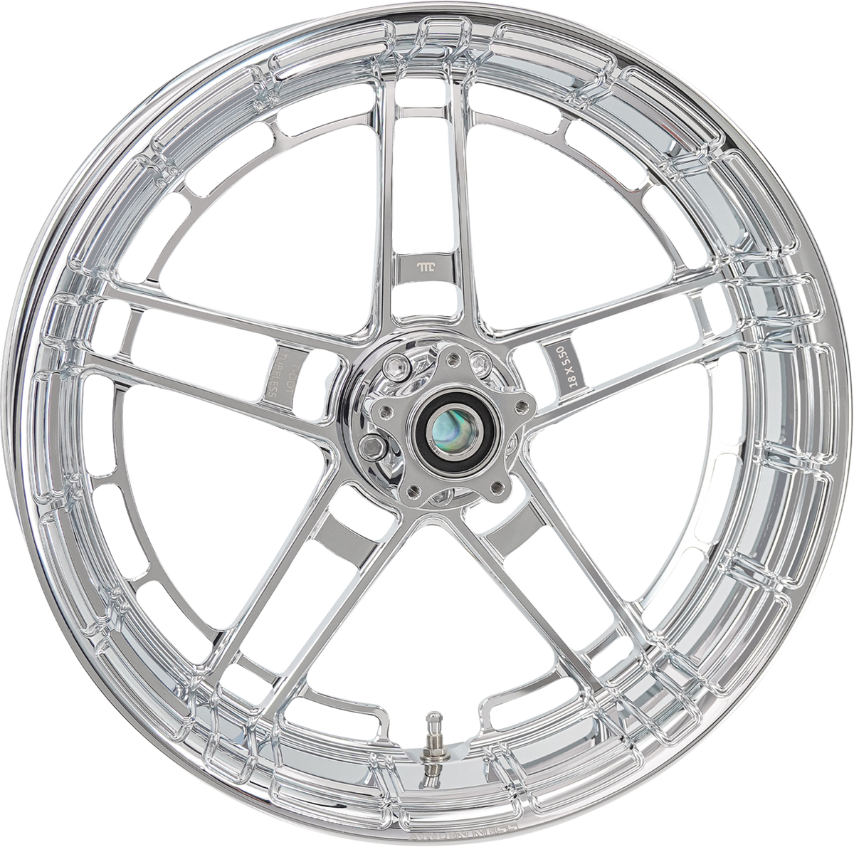 Rim - Flatline - Rear - Chrome - 18x5.5