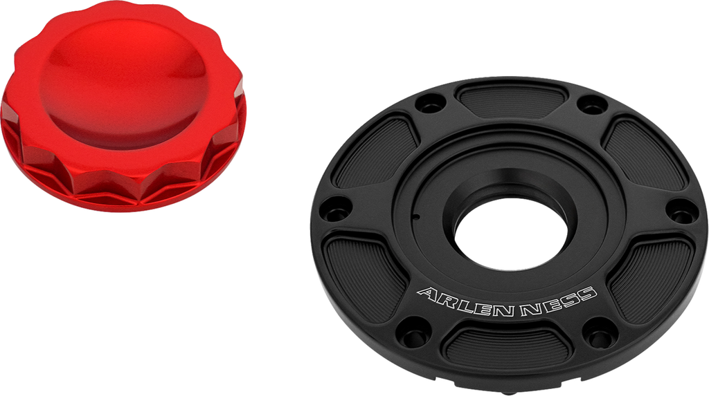 12 Point Gas Cap - Red