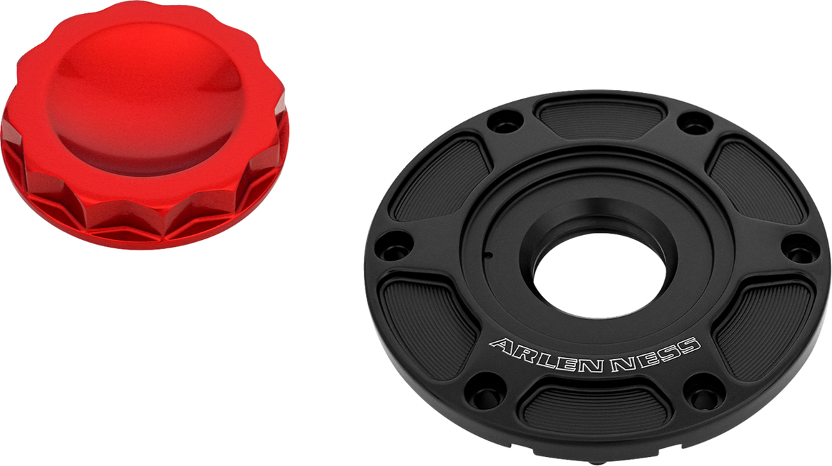 12 Point Gas Cap - Red