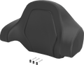 Deluxe Tour Pack Sissy Bar Pad - Carbon Fiber - Black