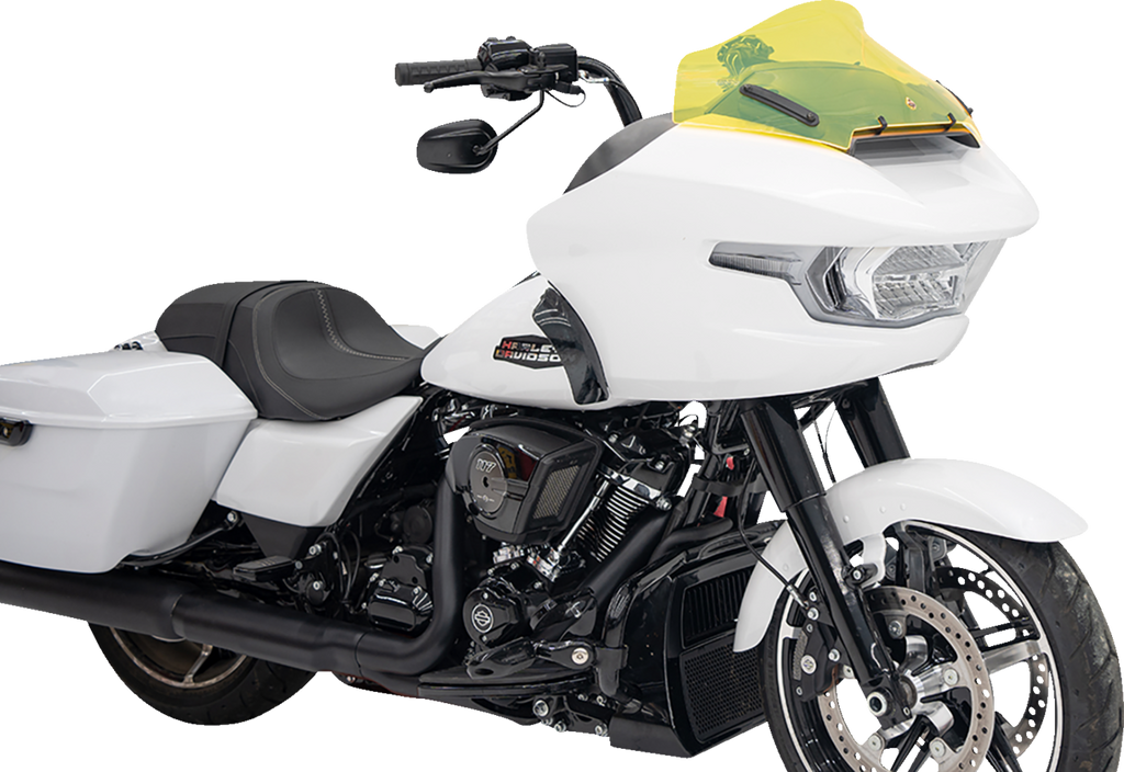 Ice Flare® Windshield - 10" - Yellow Ice - '23-'26 FLTRX/FLTRT