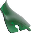 Kolor Flare® Windshield - 4" - Green - '14-'25 FLH/FLHT/FLHX