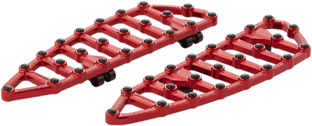 MX Driver Floorboards - Red