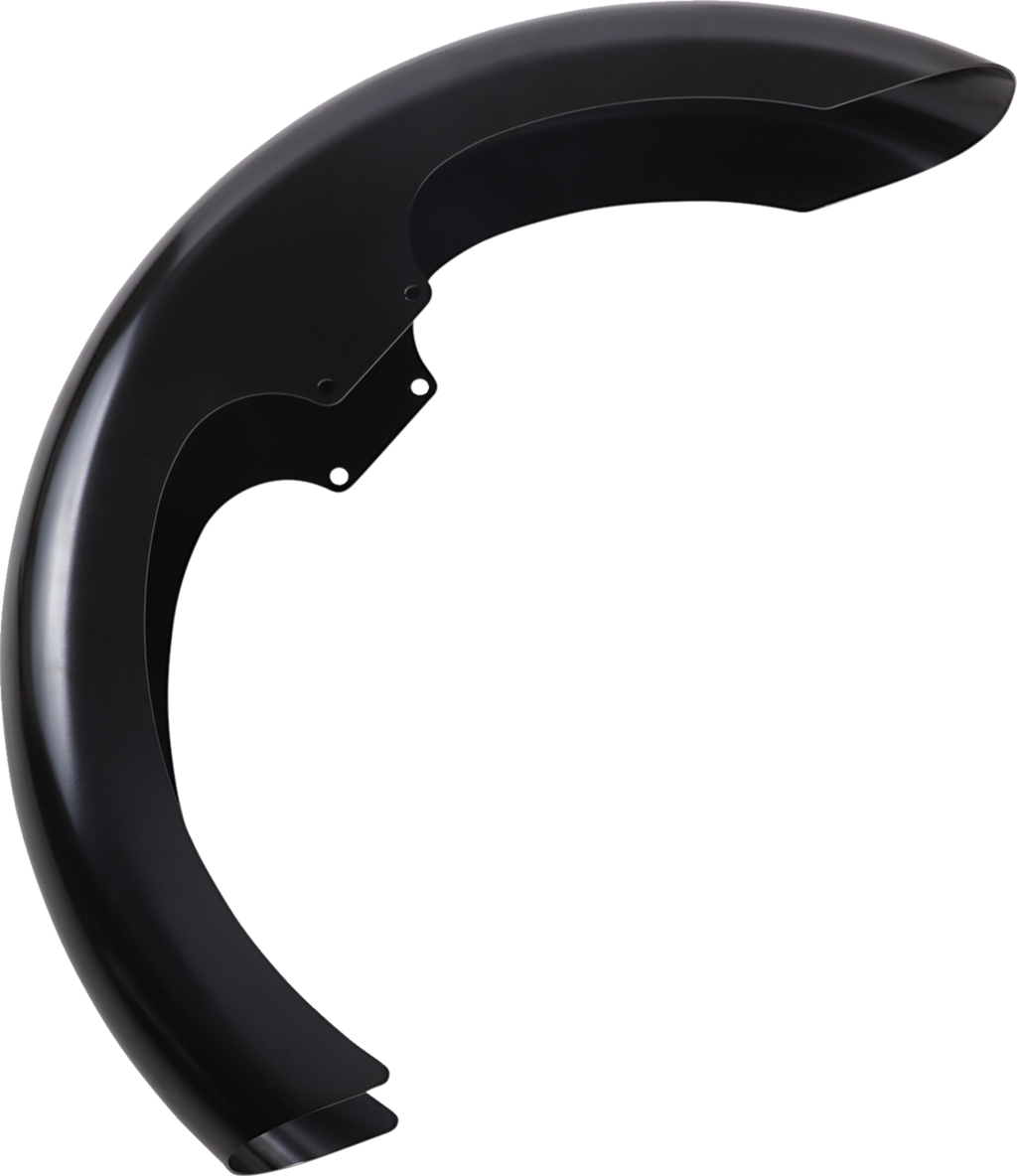 Slicer Front Fender - Black - 19" Wheel - HD Dyna/FXR/Sportster