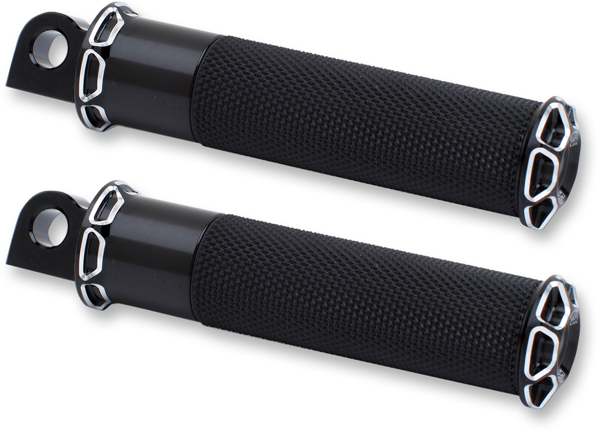 Foot Pegs - Beveled - Black