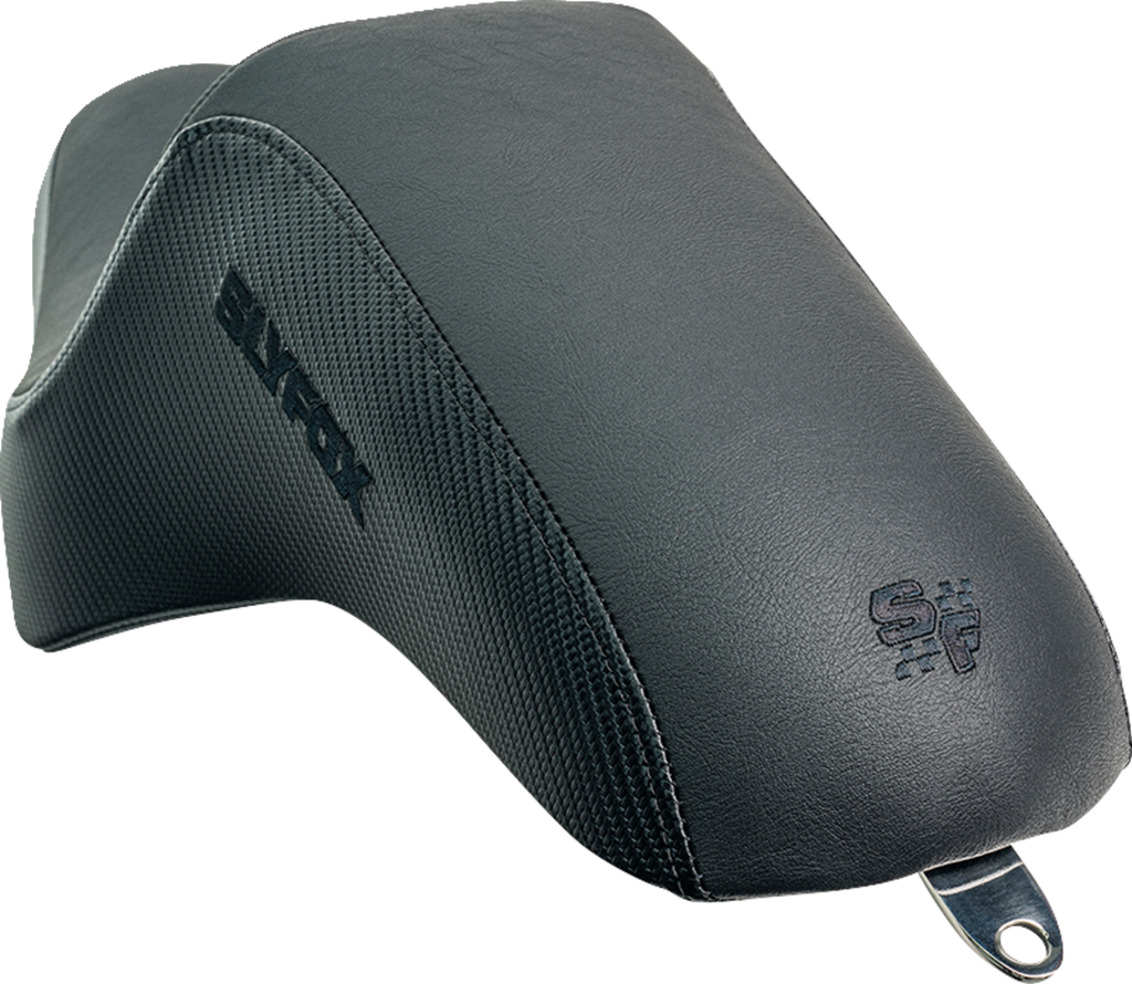 Drifter Seat - Black Logo - Black Vinyl w/ Slipstop - Carbon Fiber - XL '04-'22