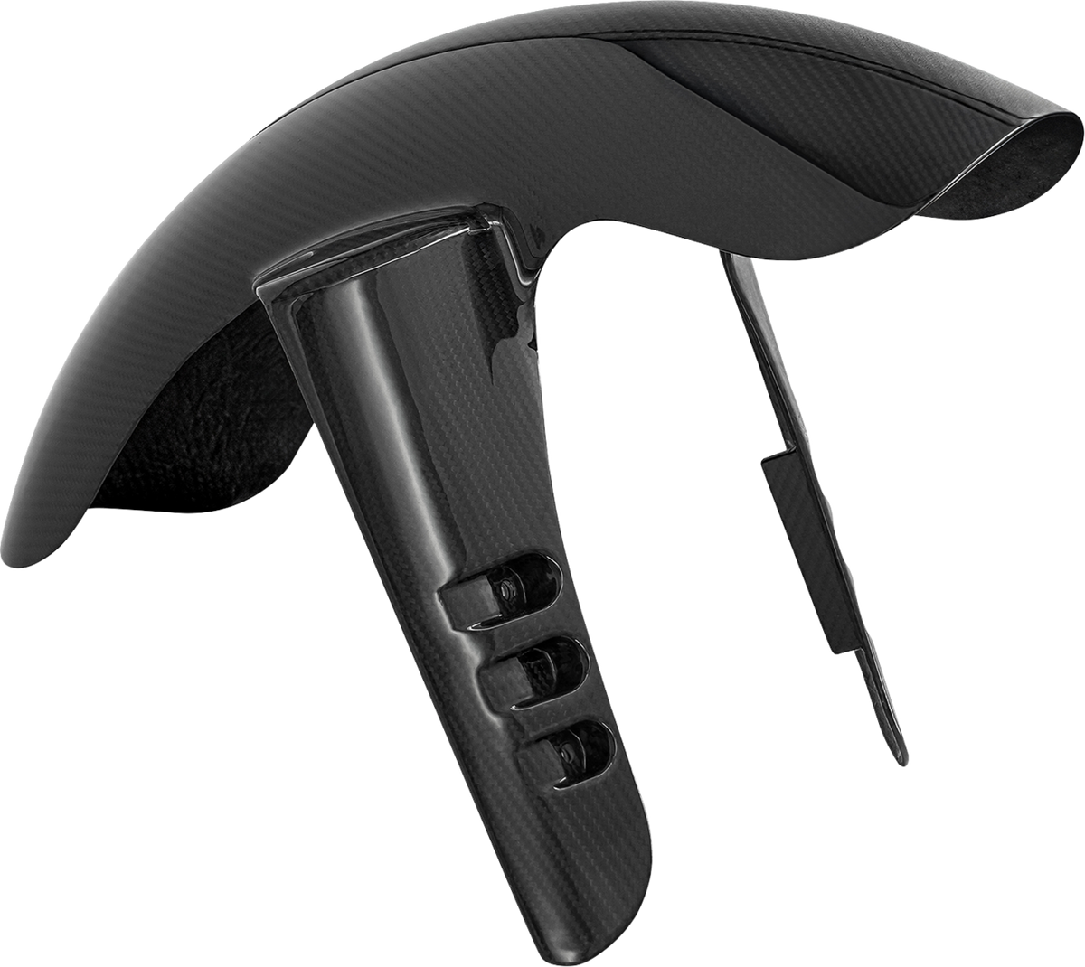 Front Fender - Qualifier - 19" - Carbon Fiber - HD Softail