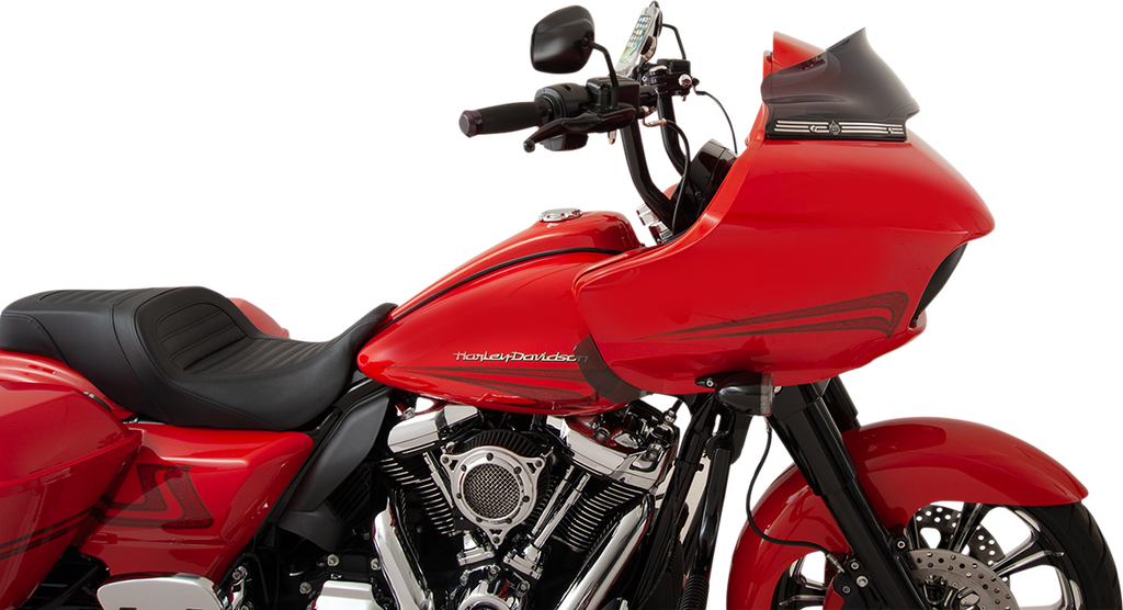 Sport Flare® Windshield - 6" - Dark Smoke - '15-'25 FLTR