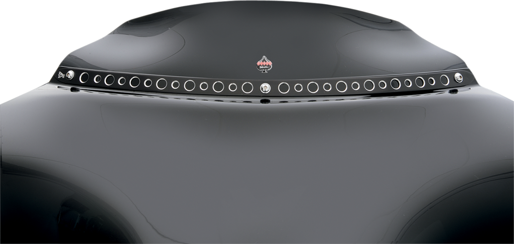Flare® Windshield - 3-1/2" - Black - '96-'13 FLH