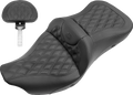Extended Reach Roadsofa™ Seat - Lattice Stitched - Backrest - Heated - FL '08-'24
