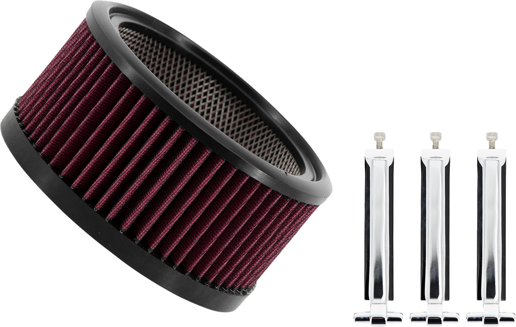Big Power Filter Kit - Chrome