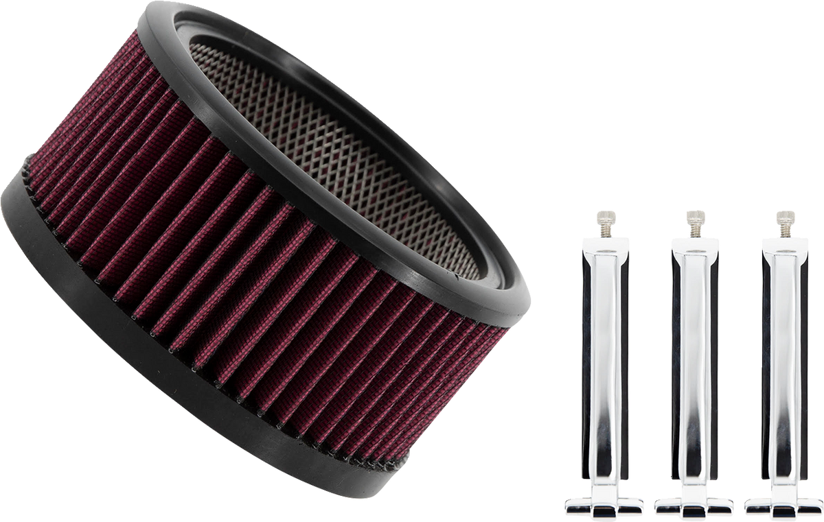 Big Power Filter Kit - Chrome