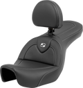 Roadsofa™ Seat - Carbon Fiber - with Backrest - FXD '06-'17