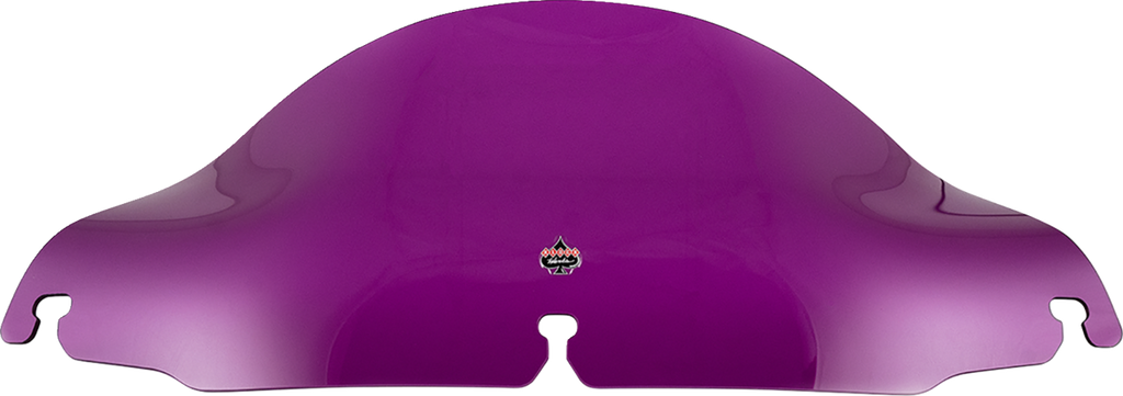 Kolor Flare® Windshield - 6-1/2" - Purple - '96-'13 FLHT/FLHX