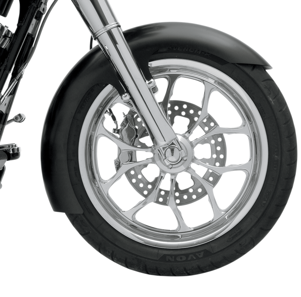 Slicer Front Fender - Black - 16"-19" Wheel - HD Touring/Trike
