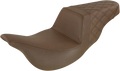 Step-Up Seat - Extended Reach - Rear Lattice Stitch - Brown - FL '08-'24
